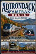 Adirondack Amtrak Route Word Search Puzzles